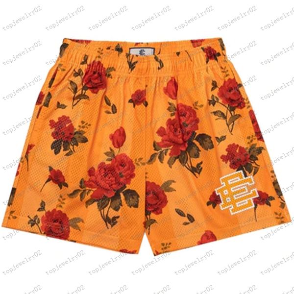 mens ee shorts eric emanuel fitness sports lightning printed shorts 17 color women summer fitness workout casual basketball pants size m//x, White;black